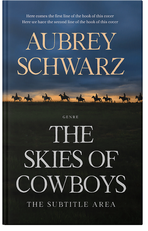 Front view of Premade Action & Adventure Book Cover - Gable Green