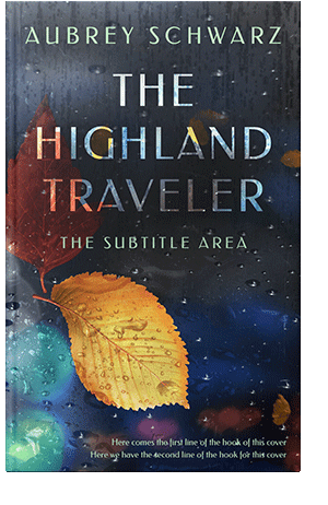 Pre Made Book Cover Ebony Clay