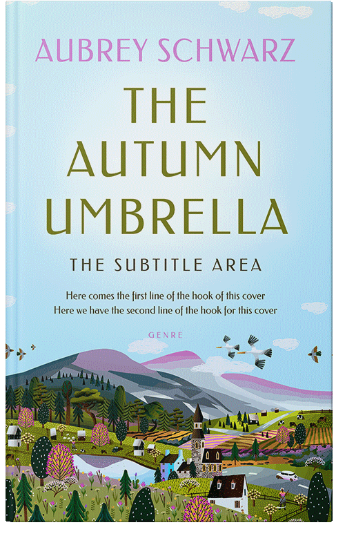 Front view of Link Water #27636 - Premade Literary Fiction Book Cover