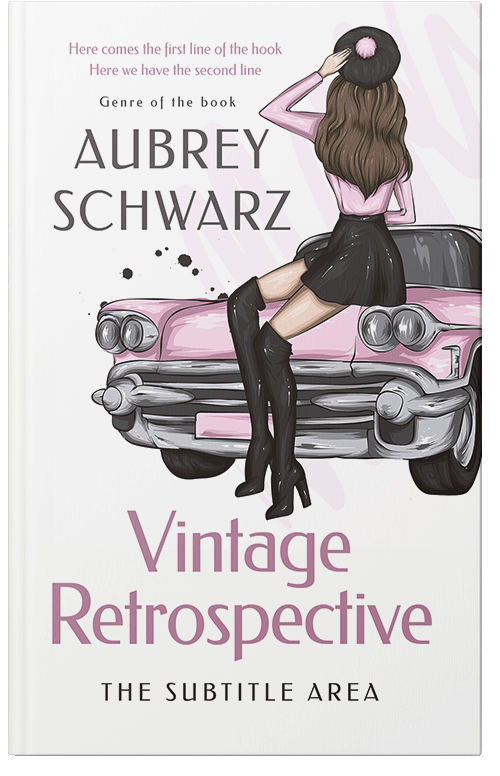 Front view of Premade Chick Lit Book Cover - Dune