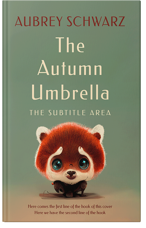 Front view of Premade Science Fiction Book Cover - Camouflage Green