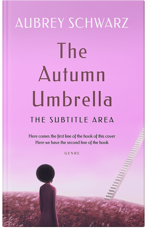 Front view of Chantilly #27664 - Premade Self-Improvement & Self-Help Book Cover