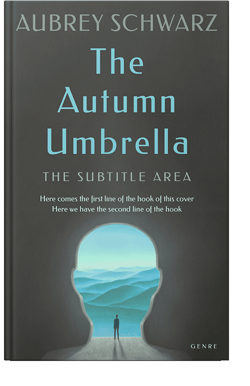 Front view of Fuscous Gray #27665 - Premade Self-Improvement & Self-Help Book Cover