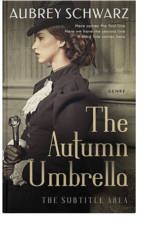 Pre Made Book Cover Cocoa Brown