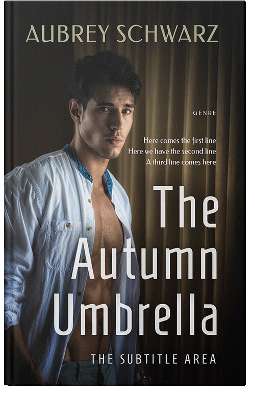 Front view of Zeus #27670 - Premade Erotica Book Cover