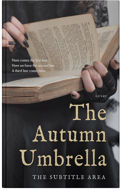 Front view of Premade Fantasy Book Cover - Thatch