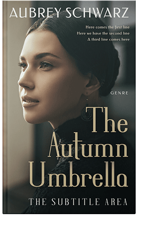 Pre Made Book Cover Heathered Gray