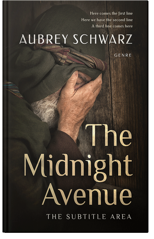 Front view of Oil #27682 - Premade Religion & Spirituality Book Cover