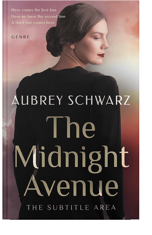 Front view of Cocoa Brown #27683 - Premade Romance Book Cover