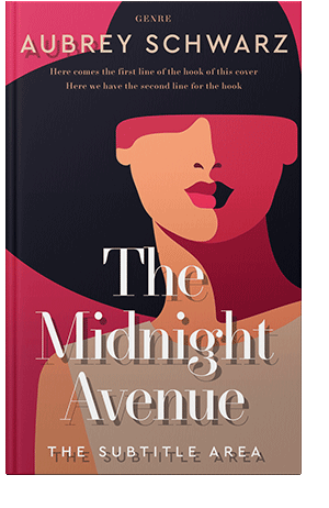 Pre Made Book Cover My Pink