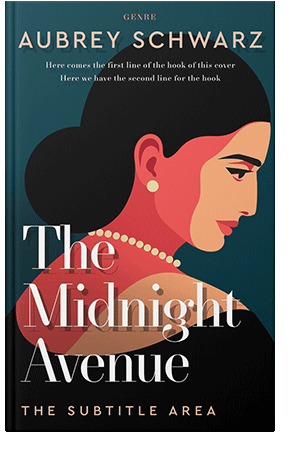 Pre Made Book Cover Black Pearl