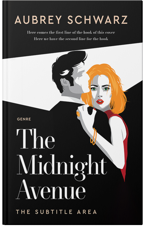 Front view of Premade Romance Book Cover - Whiskey