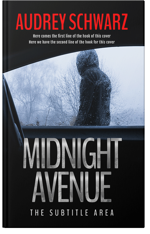 Front view of Premade Mystery & Thriller & Suspense Book Cover - Heather