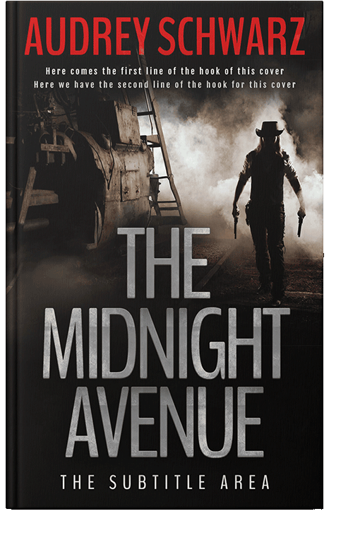 Front view of Quicksand #27698 - Premade Historical Book Cover