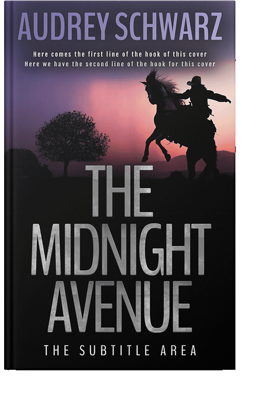 Front view of Cinder #27701 - Premade Western Book Cover