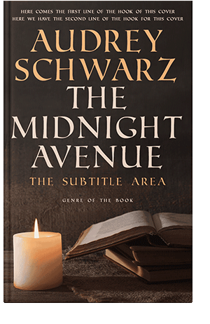 Pre Made Book Cover Night Rider