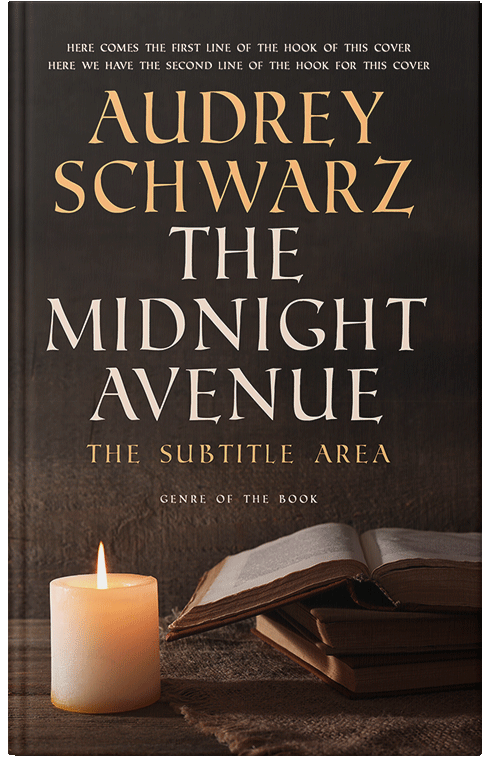 Front view of Night Rider #27713 - Premade Religion & Spirituality Book Cover