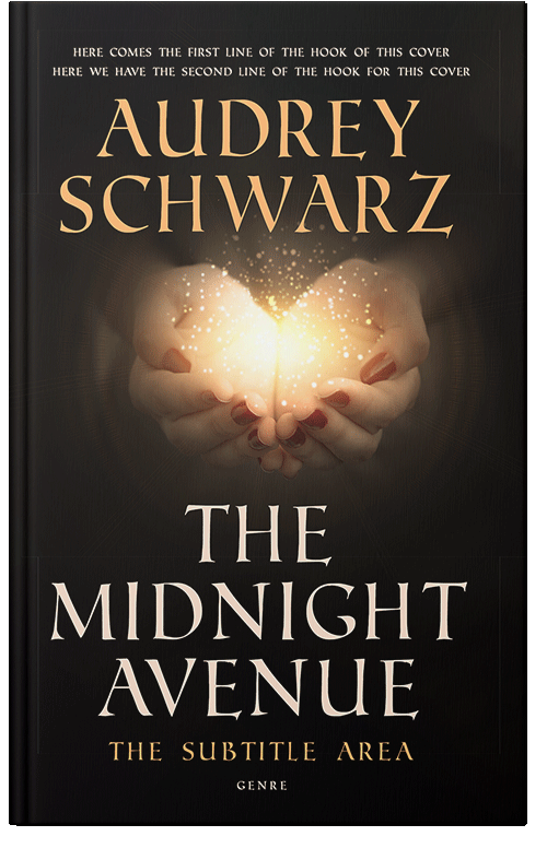 Front view of Premade Religion & Spirituality Book Cover - Calico