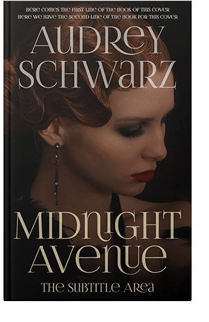 Pre Made Book Cover Asphalt