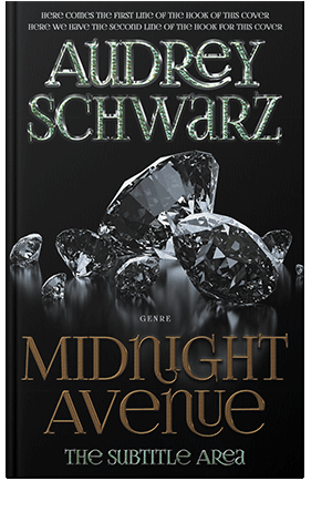 Pre Made Book Cover Foggy Gray