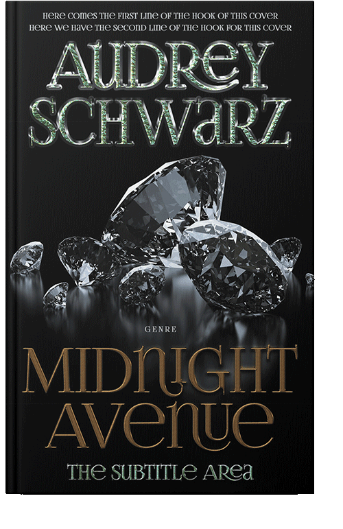 Front view of Foggy Gray #27726 - Premade Romance Book Cover