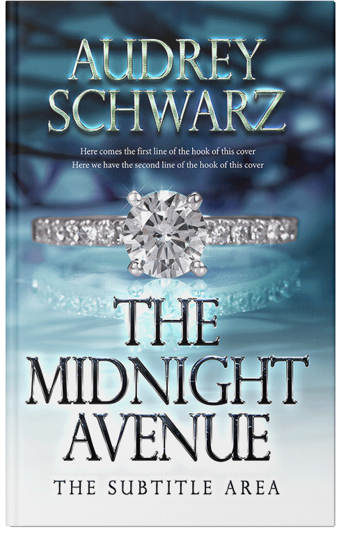 Front view of Premade Romance Book Cover - San Juan