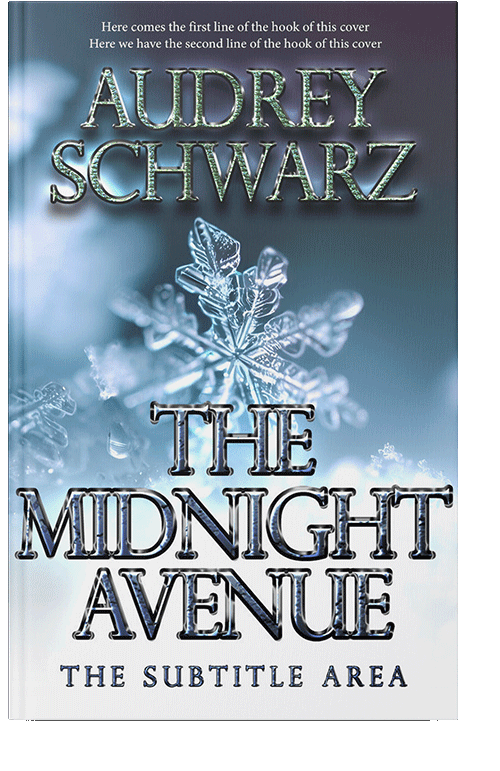 Front view of Oxford Blue #27733 - Premade Nature Book Cover