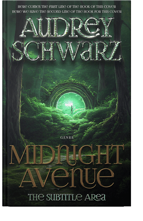 Front view of Racing Green #27743 - Premade Fantasy Book Cover