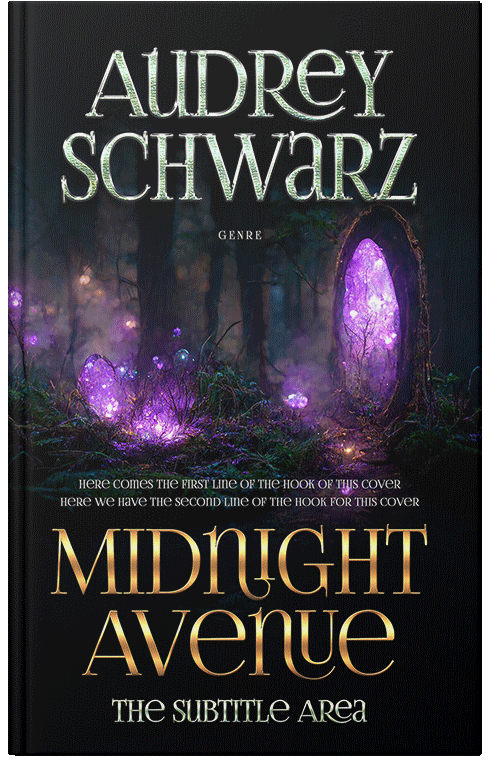 Front view of Cold Turkey #27744 - Premade Fantasy Book Cover