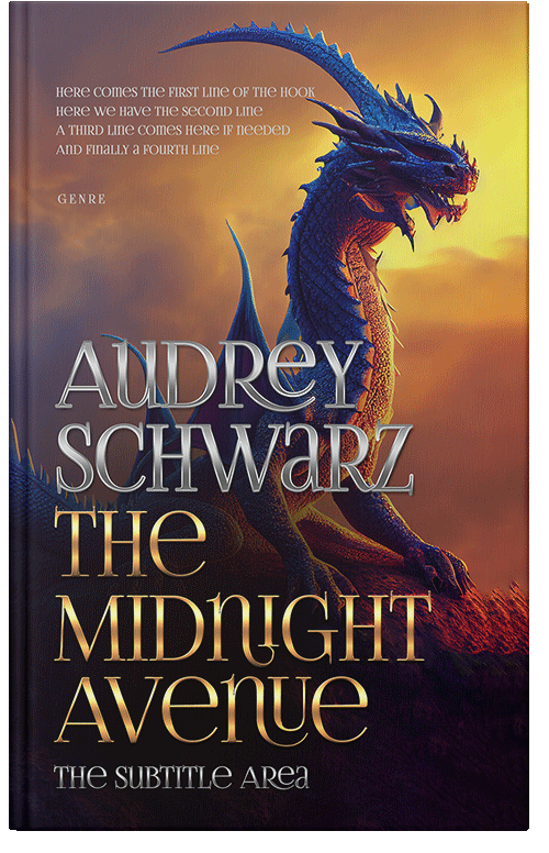 Front view of Di Serria #27749 - Premade Fantasy Book Cover