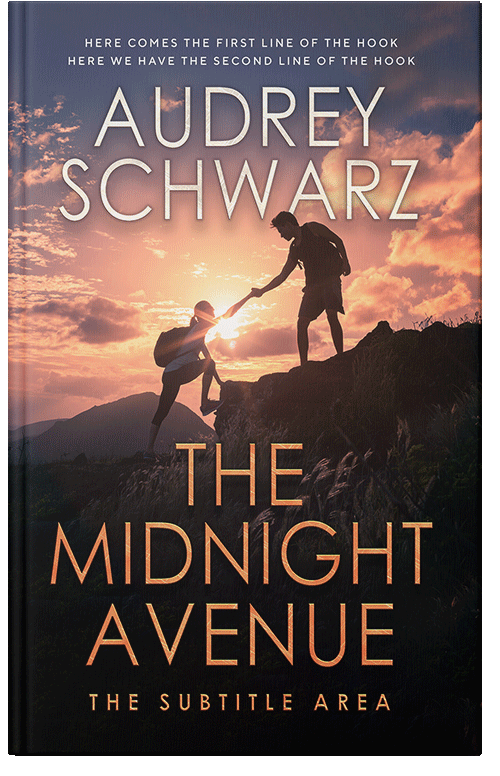 Front view of Tonys Pink #27753 - Premade Action & Adventure Book Cover