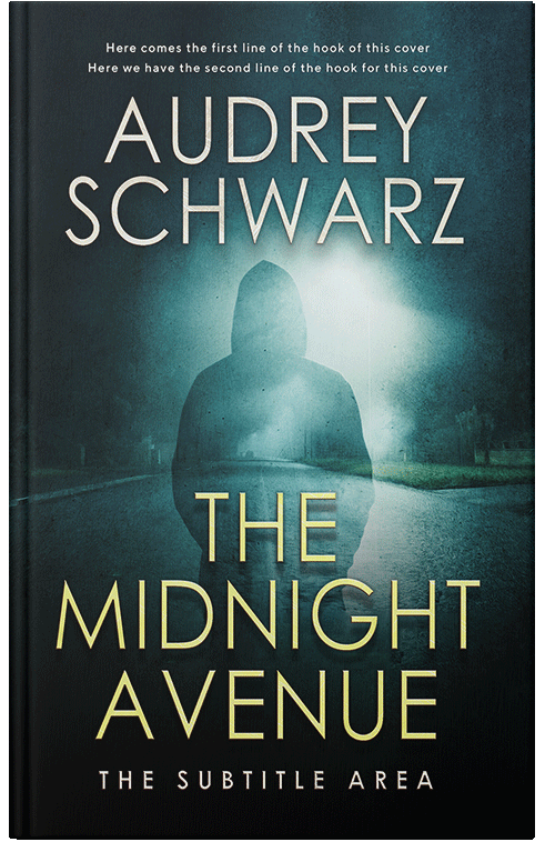 Front view of Gable Green #27755 - Premade Horror Book Cover