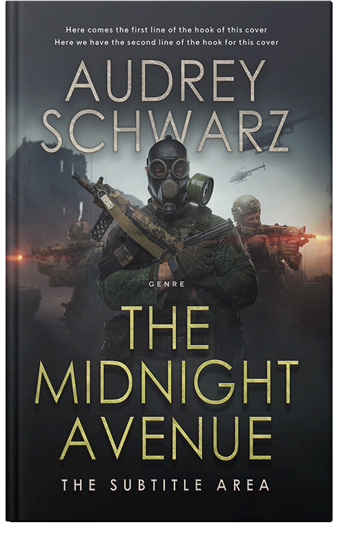 Front view of Shark #27759 - Premade Apocalyptica Book Cover