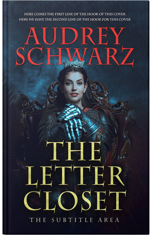 Front view of Vulcan #27771 - Premade Fantasy Book Cover