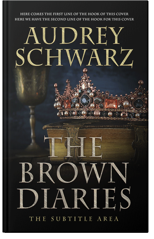 Front view of Cod Gray #27778 - Premade Historical Book Cover