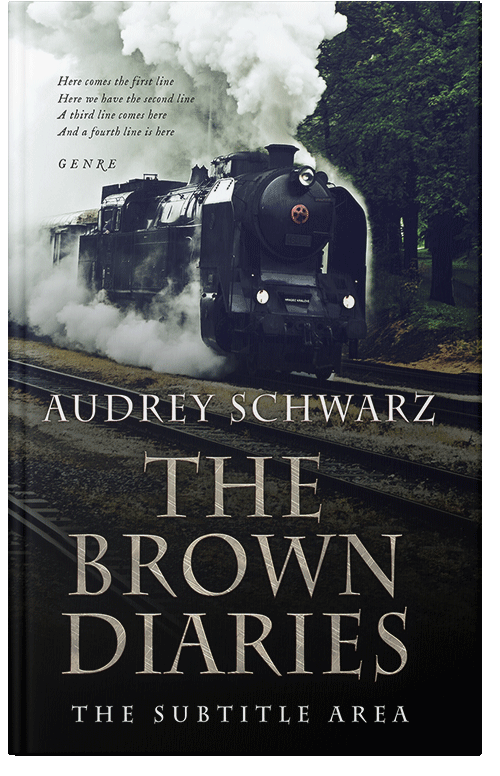 Front view of Premade Historical Book Cover - Kangaroo