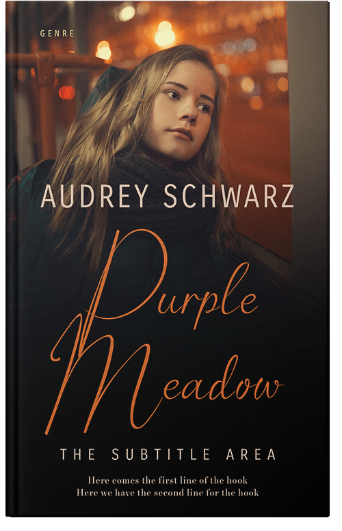 Front view of Brown Rust #27789 - Premade Teen & Young Adult Book Cover