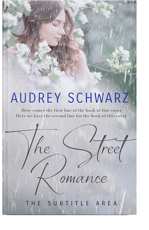Front view of Ghost #27800 - Premade Romance Book Cover | BookCoverZone