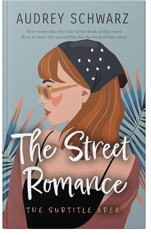 Front view of Premade Teen & Young Adult Book Cover - Pewter