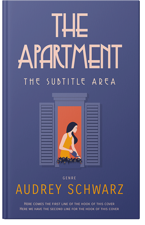 Front view of East Bay #27810 - Premade Literary Fiction Book Cover