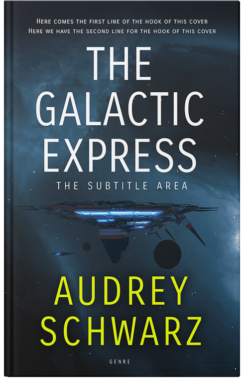 Front view of Premade Science Fiction Book Cover - Gable Green