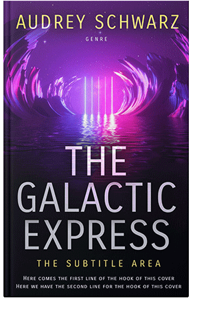 Pre Made Book Cover Lavender