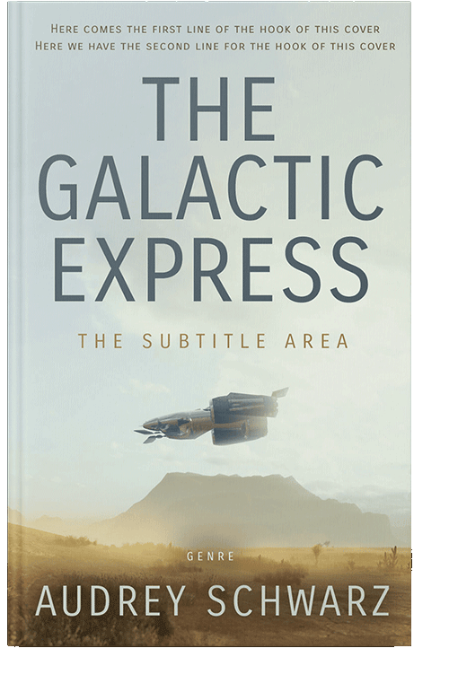 Front view of Tasman #27821 - Premade Science Fiction Book Cover