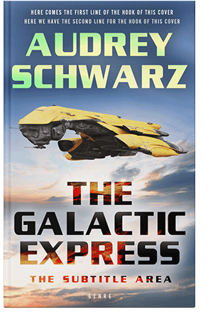 Pre Made Book Cover Moon Mist