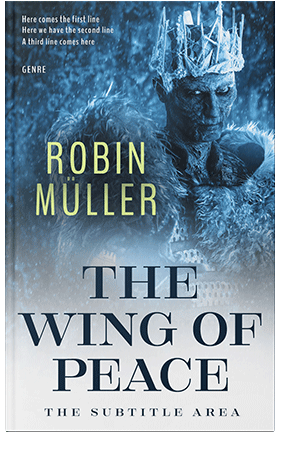 Pre Made Book Cover Astronaut