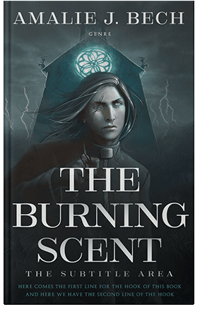 Pre Made Book Cover Outer Space