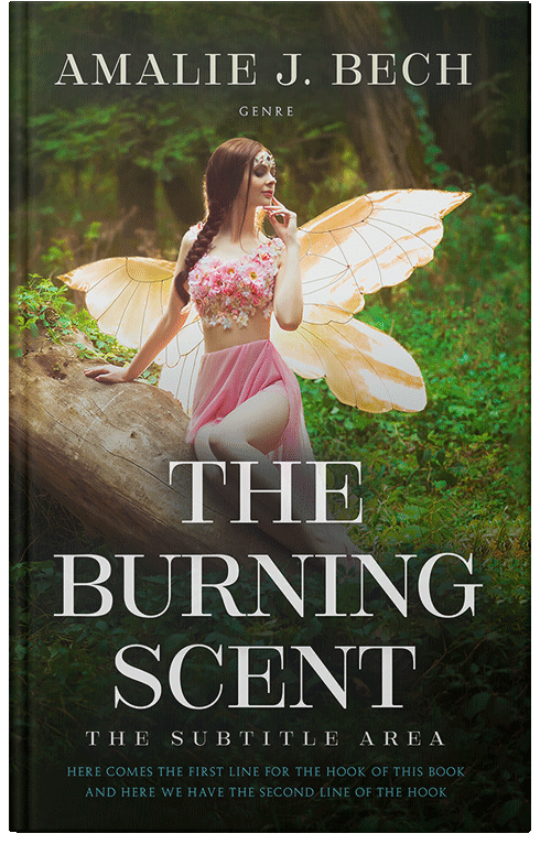 Front view of Premade Fantasy Book Cover - Akaroa