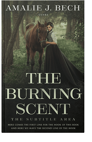 Pre Made Book Cover Log Cabin