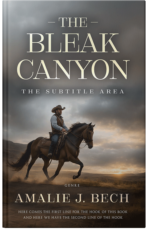 Front view of Armadillo #27856 - Premade Action & Adventure Book Cover