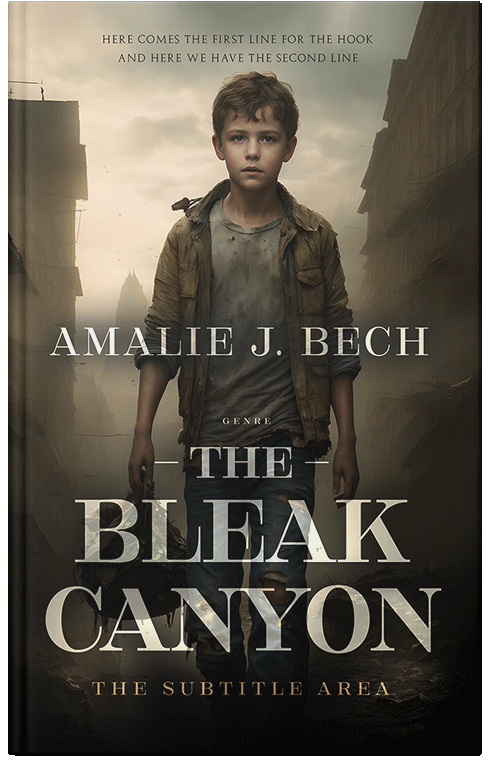 Front view of Premade Mystery & Thriller & Suspense Book Cover - Zeus